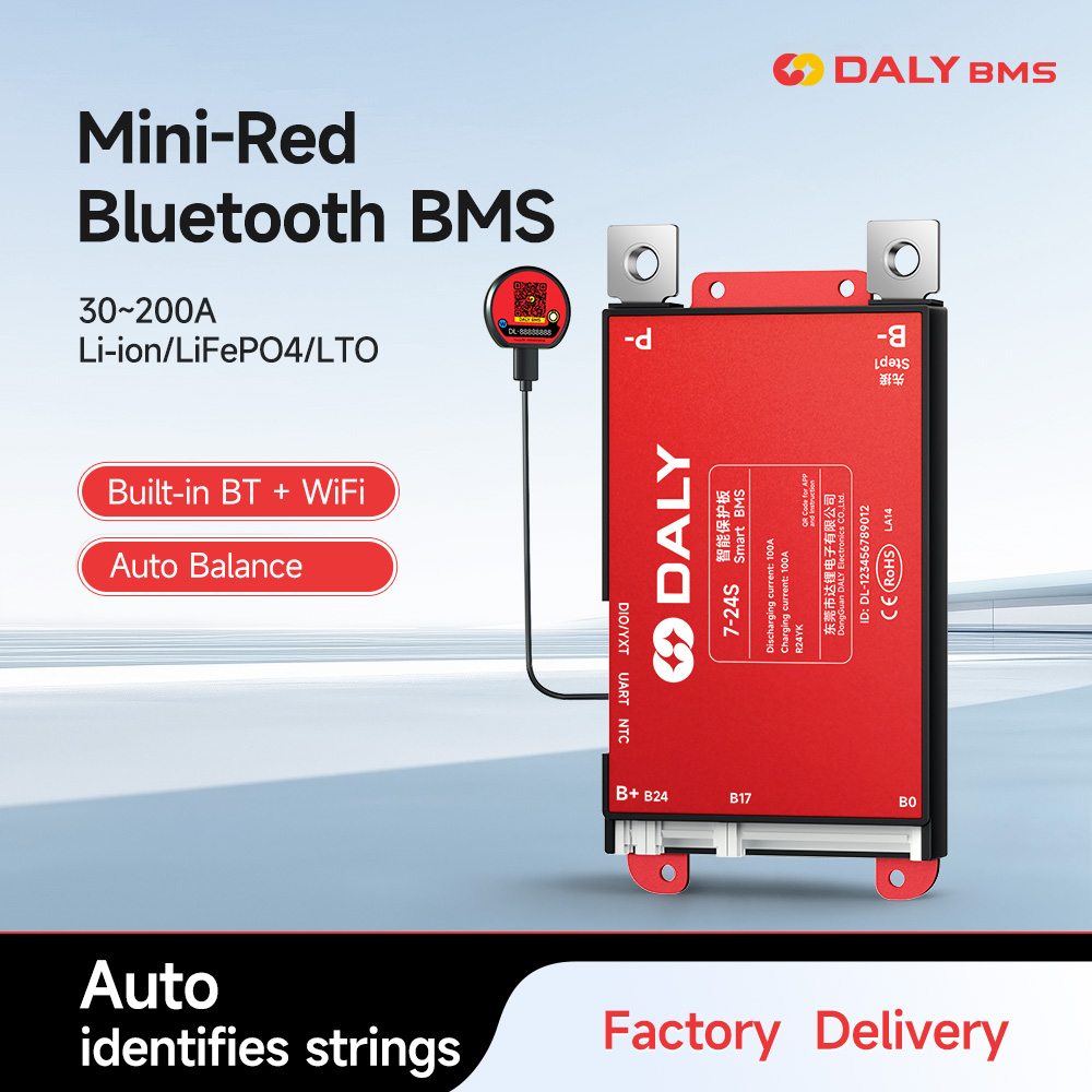 Smart Bms 24S 200A Bluetooth Lifepo4 - Daly Akıllı WIFI BMS 4S 7S