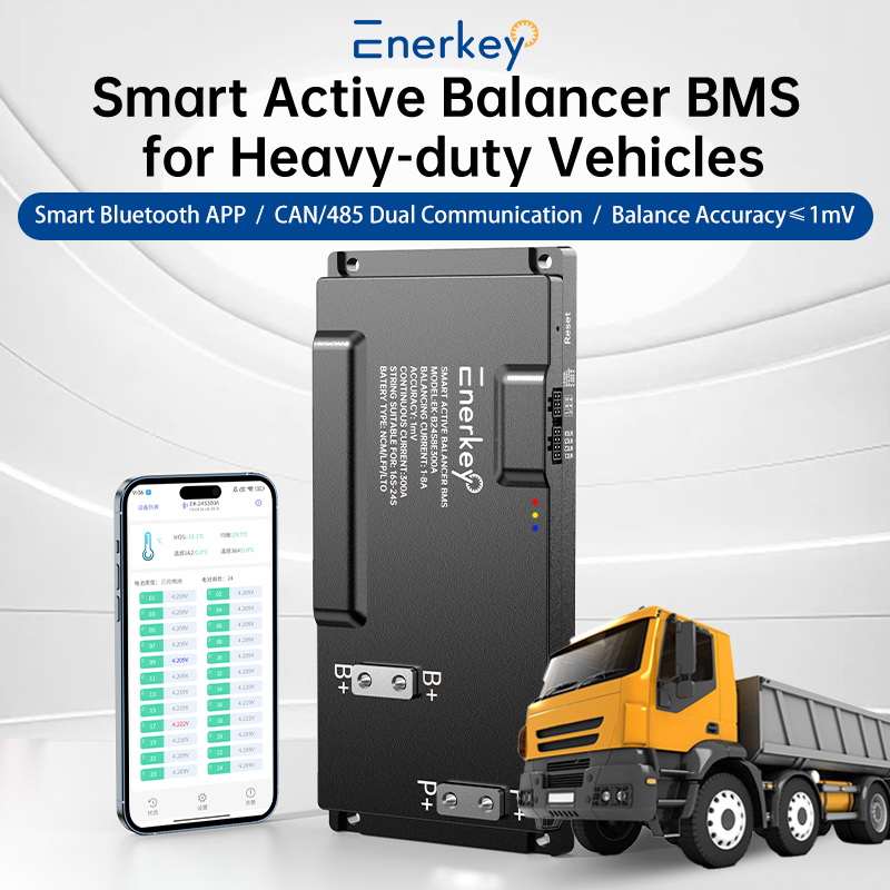 Enerkey Akıllı BMS 16S-24S 200 - Smart Bms 24S 200A Bluetooth Lifepo4 incelemesi ve fiyatı