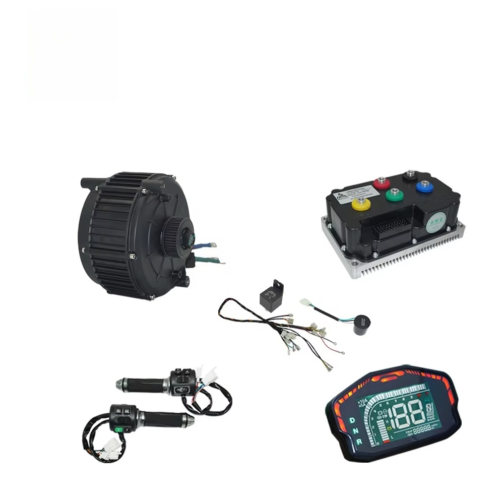 Sıcak satış: QS165 V2 35H 5000 - Mid Drive Motor Kit 72V 5000W incelemesi ve fiyatı